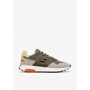 D.FRANKLIN Active Flag Patch Khaki