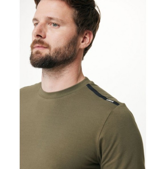 MEXX Basic Long Sleeve T-shirt Olive TU2107036M