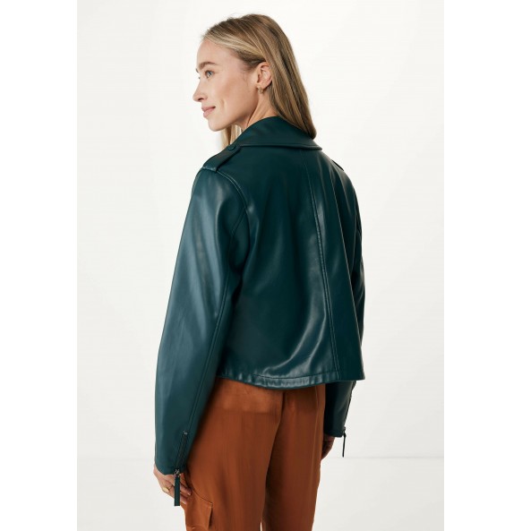 MEXX PU Jacket with pockets Dark Green NO0706036W