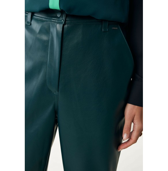 MEXX PU pants Dark Green NO1327036W