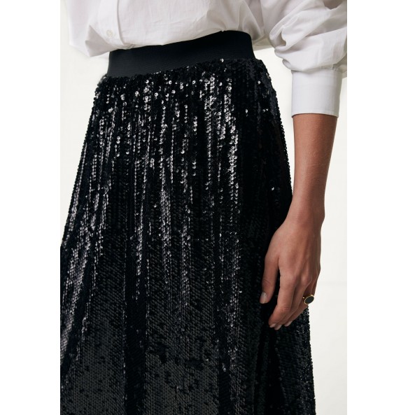 MEXX XX Anouk Maxi Length Skirt Black XC1714036W