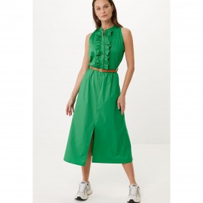 MEXX Maxi dress with slit Green CF0653033W
